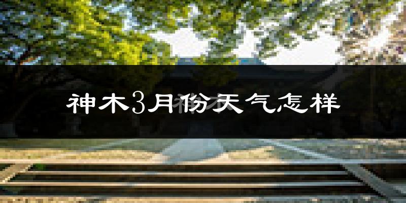 神木县3月份天气如何?冷吗?过去两年3月天气数据分析