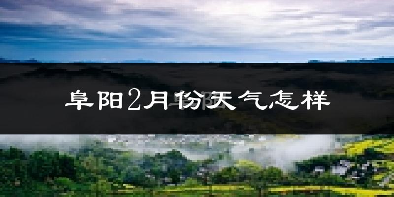 阜阳市2月份天气如何?很冷吗?