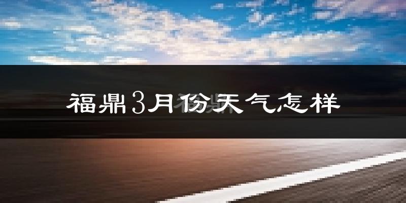 福鼎市3月份天气如何?冷吗?